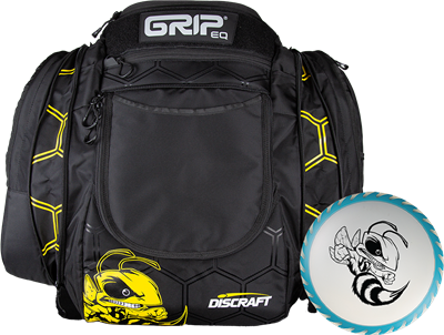 Discraft - GRIPeq AX6 Buzzz Backpack – Yokai Disc ディスクゴルフ バッグ Gripeq