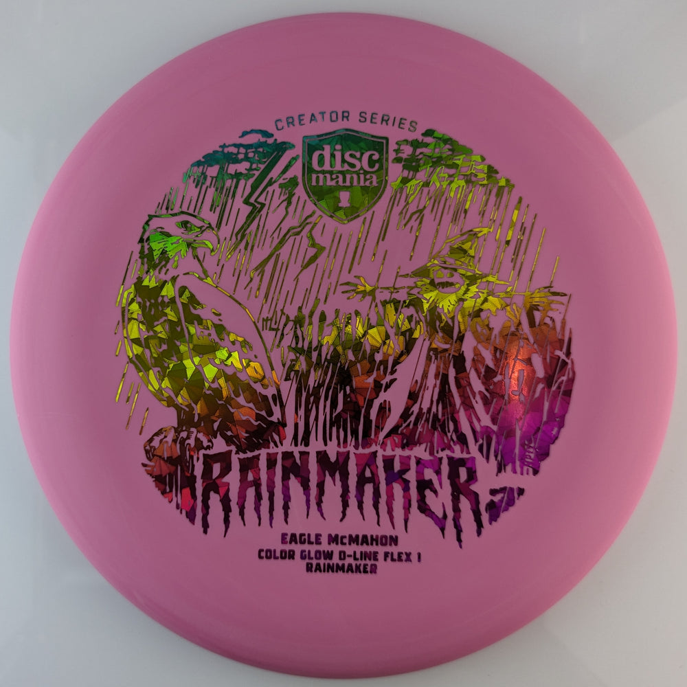 Discmania Rainmaker - Eagle McMahon Creator Series Color Glow D-Line Flex 1