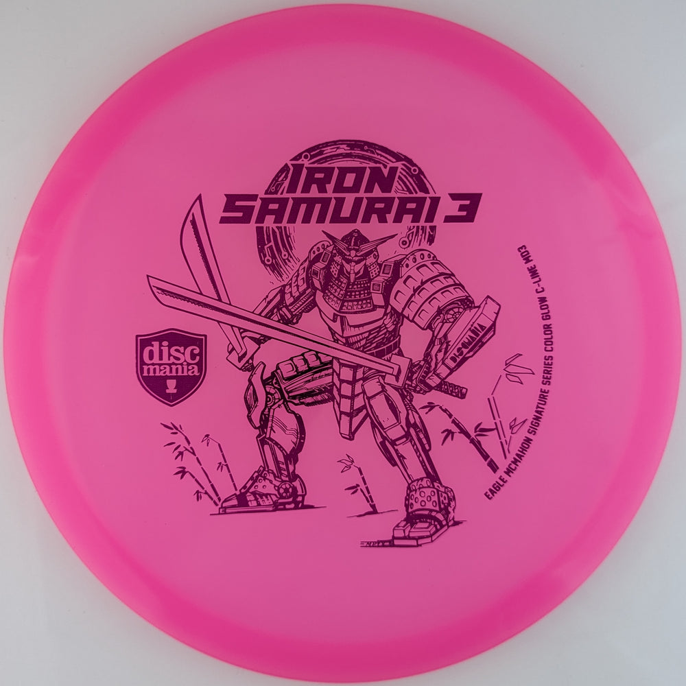 Discmania Iron Samurai 3 - Eagle McMahon Signature Series Color Glow C-Line MD3