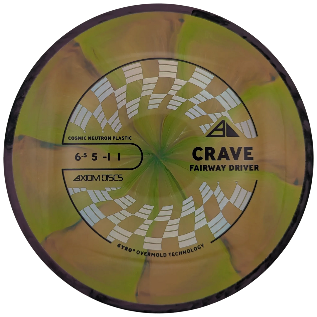 Axiom Crave Yellow/Purple with Purple/Black Rim