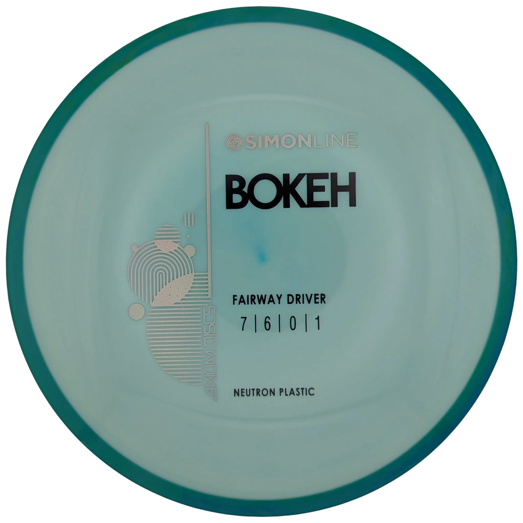 Axiom Bokeh Light Blue with Turquoise Rim