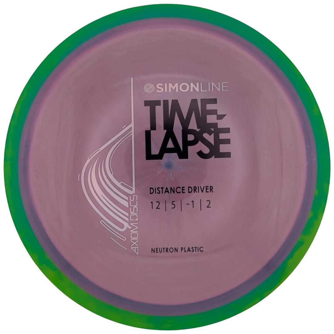 Axiom Time-Lapse Pink/Purple with Green Rim