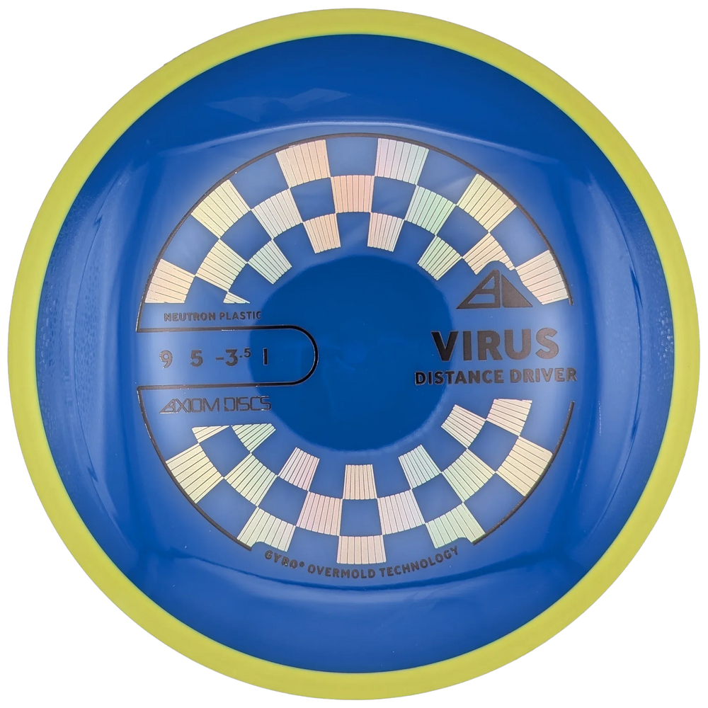 Axiom Virus Blue with Yellow Rim