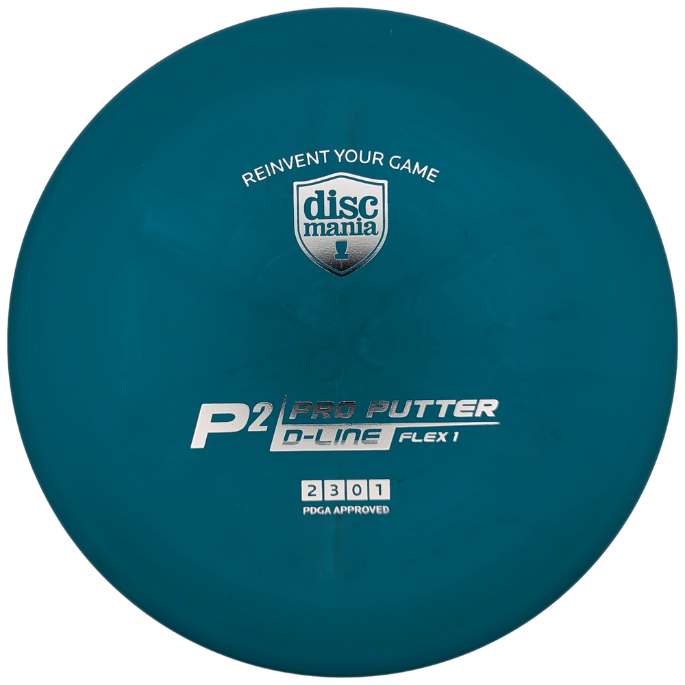 Discmania P2, D-Line - Flex 1, Turquoise, 176.3
