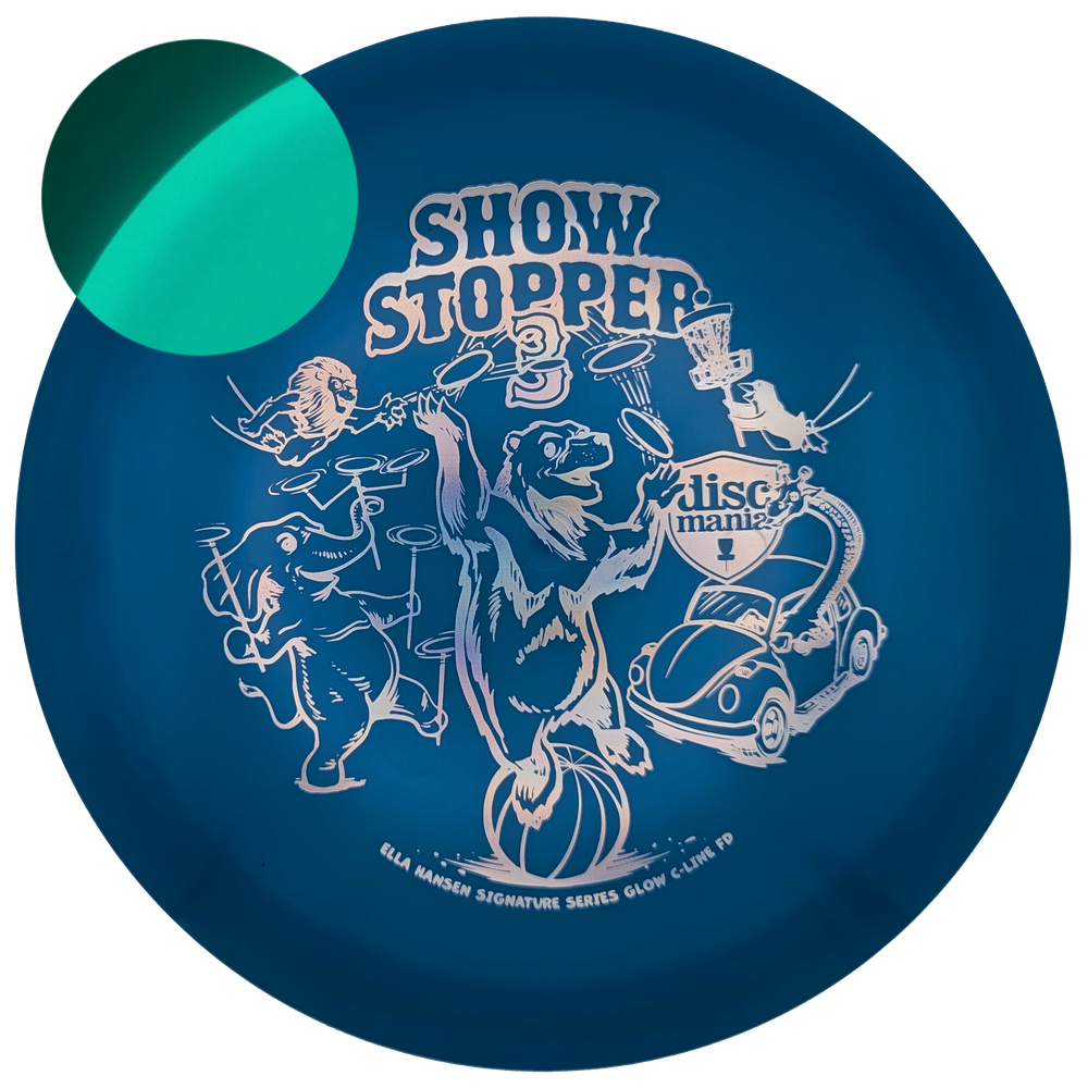Discmania FD, Glow C-Line, Blue, 176.8