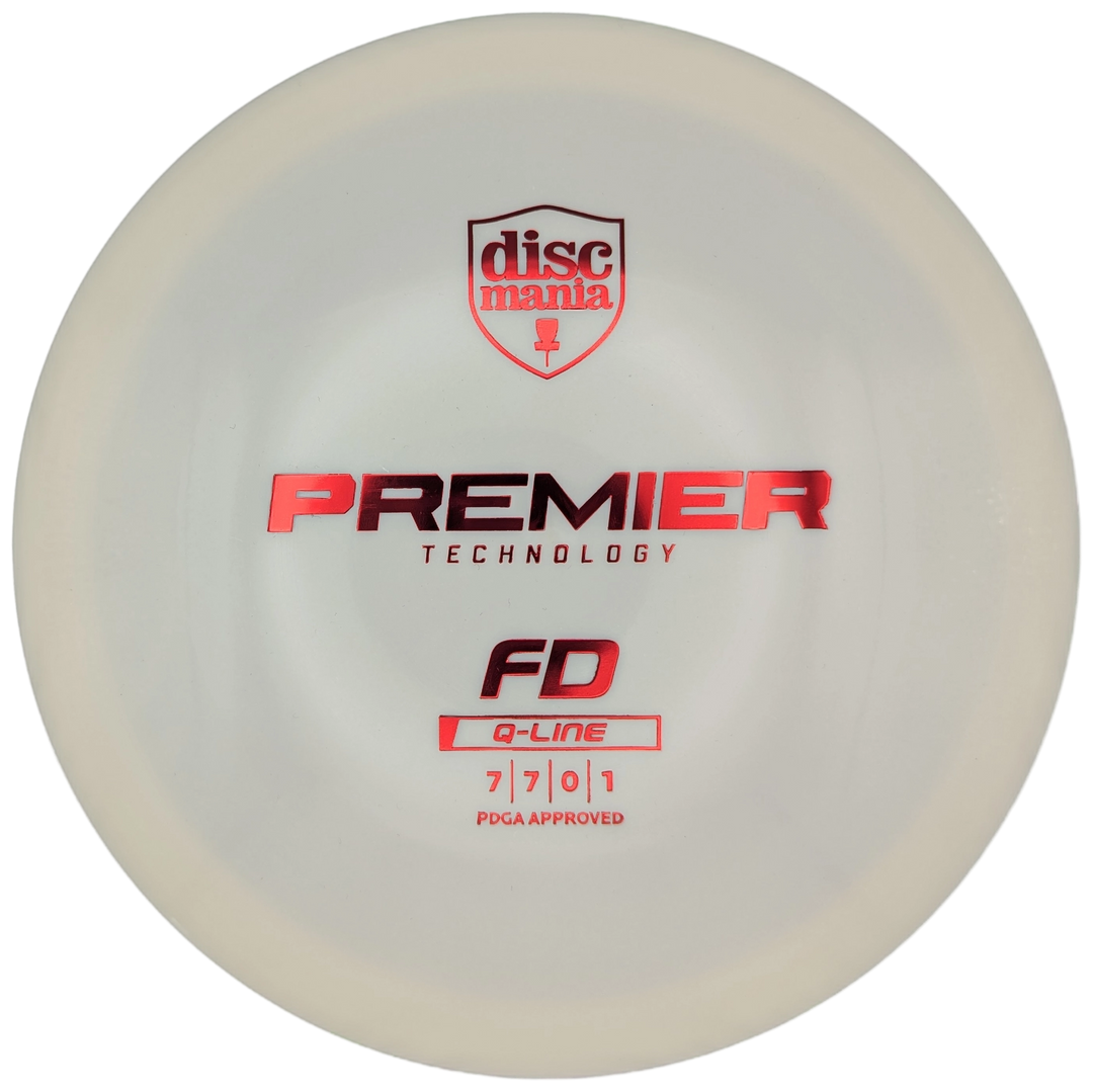 Discmania FD, Q-Line Premier, White, 176.6