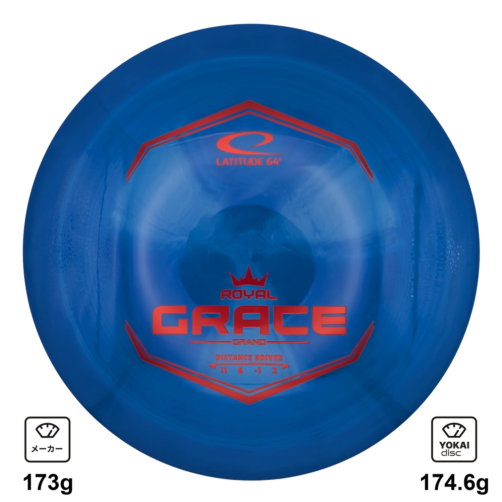 Latitude 64 Grace, Grand, Blue, 174.6
